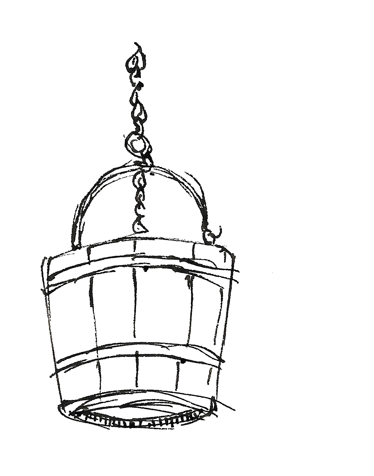 Drawing of bucket